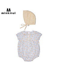[밍크뮤] 코지 플라워 바디수트 SET