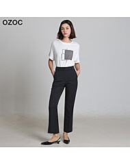 [오조크(OZOC)] 스트레이트 슬림 슬랙스 (택가격: 85000원)