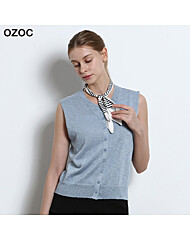 [오조크(OZOC)] 펄원사 스카프 베스트 (택가격 71000원)