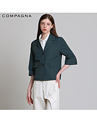 [꼼빠니아(compagna)] 카라넥 심플 숏자켓 (택가격: 339000원)