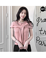 [SET]레이어드 숄세트 반팔니트_M2504SE602B
