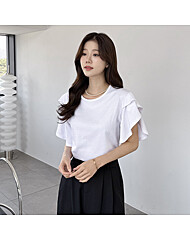 러블리 러플 티셔츠_M2504TS022B