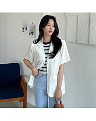린넨 박스핏 썸머자켓_M2505JK610B