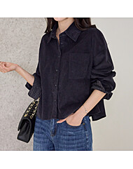 체크소배 코듀로이 셔츠_M2510BL620C