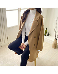 모던 테일러드카라 핸드메이드 코트_M2410CT009D