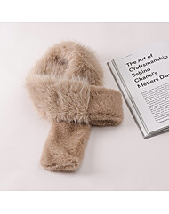 소프트 퍼 고리 머플러_M2412AC060D