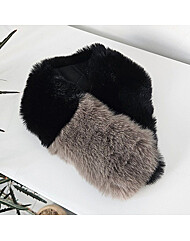 투톤 퍼 자석버튼 머플러_M2412AC061D