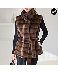 [벨트SET]리얼리티 밍크 퍼베스트_M2512FU005D