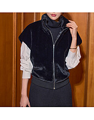 캡소매 시보리 점퍼 퍼베스트_M2512FU006D