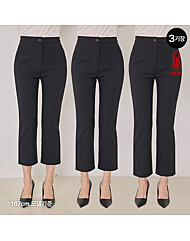 [3단기장]폴리스 기모안감 히든밴딩 일자 팬츠(숏/베이직/롱+5cm)_M2512PT086D