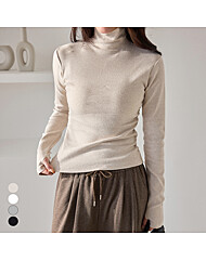 옆셔링 워머 폴라 티셔츠_M2512TS107D