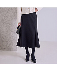 뒷밴딩 모직 머메이드 스커트_M2512SK104D