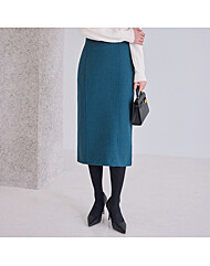 [55-77]모직 핀턱 에이치라인 스커트_M2512SK106D