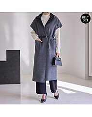 벨트세트 후드 나그랑 롱 베스트_M2512VT003D