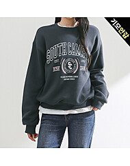 사우스 기모 맨투맨 티셔츠_O2411TS251D