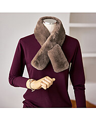 페이크 퍼 머플러_T2511AC032D