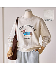 기모 SOMEWHERE 맨투맨_T2511TS155D
