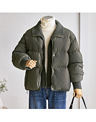 웜 니트배색 패딩 점퍼_T2511PD007D