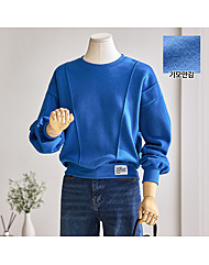 삥줄라인 기모 맨투맨_T2512TS171D