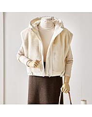 퍼&패딩 후드 집업조끼_T2512FU006D