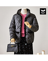 덕다운 밍크 트리밍 패딩점퍼_T2512PD018D