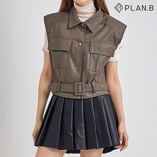 플랜비 페이크 레더 밸트 장식 베스트_P2309VT014C - 에누리 가격비교  플랜비 페이크 레더 밸트 장식 베스트_P2309VT014C - 에누리 가격비교