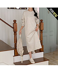 펜던트 기모 오버핏 롱원피스_PM2511OP071D