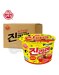 오뚜기 박스 진라면 매운맛 큰컵110g 12입 컵라면