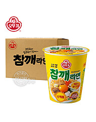 오뚜기 박스 참깨라면 소컵65g 15입 컵라면