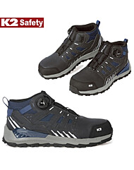 K2 세이프티 남성 발편한 4인치 안전화 작업화 K2-97