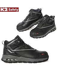 K2 세이프티 남성 발편한 6인치 작업화 안전화 K2-96