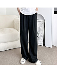 블레오 남성 봄 가을 트레이닝복 츄리닝 핀턱 밴딩 와이드 바지