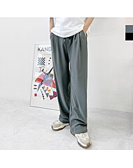 블레오 남자 투턱 와이드 밴딩 팬츠 DM2512161267