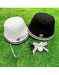 보스케 여성 골프 배색 라인 버킷햇 벙거지 모자 L3642