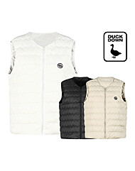 보스케 여성 가을 골프 덕다운 퀼팅 경량 베스트 조끼 LB252113