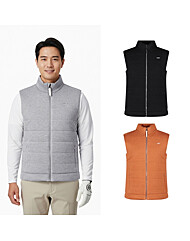 보스케 남성 겨울 골프 하프넥 방풍 니트 집업 조끼 LB251021140