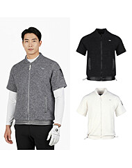 보스케 남성 겨울 골프웨어 골프 방풍 니트 집업 자켓 LB5101144