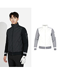 보스케 남성 겨울 골프 패딩 방풍 니트 집업 점퍼 LB251021153