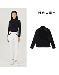 보스케 여성 겨울 골프웨어 골프 퀼팅 패딩 긴팔 티셔츠 LB251184