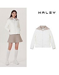 보스케 여성 겨울 골프웨어 와이드 카라 패딩 점퍼 LB251191