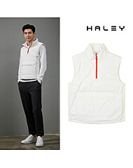 보스케 남자 겨울 골프웨어 골프 반집업 패딩 조끼 LB251195