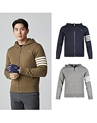 보스케 남자 겨울 골프웨어 골프 방풍 니트 후드 집업 자켓 LB251221