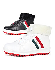 보스케 여성 스파이크리스 다이얼 하이탑 방한 골프화 LB251256