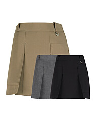 보스케 여성 겨울 골프 기모 플리츠 큐롯 스커트 LB251278