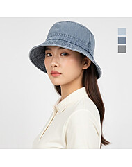 보스케 여성 골프 데님 스트링 버킷햇 벙거지 모자 LB260323124