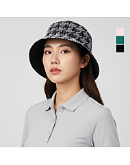 보스케 여성 골프 투톤 바코드 버킷햇 벙거지 모자 LB260323126