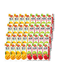 델몬트 드링크 190ml 망고 + 사과 혼합 32개