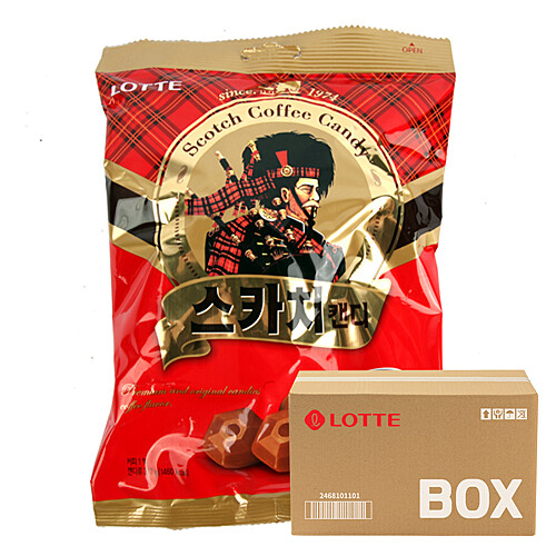 [마리오몰][치바리아] 롯데 스카치 커피 사탕 317g 6입