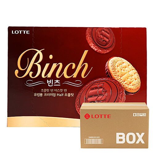 [마리오몰][치바리아] 롯데 빈츠 204g 16입