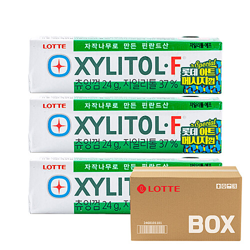 [마리오몰][치바리아] 롯데 자일리톨F 24g 90입
